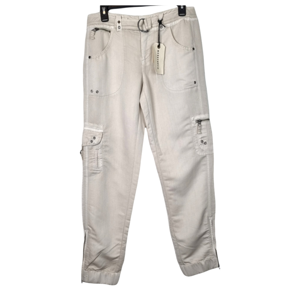 Anthropologie Marrakech Deidre Cargo Ankle Zip Jogger Pants Size 27